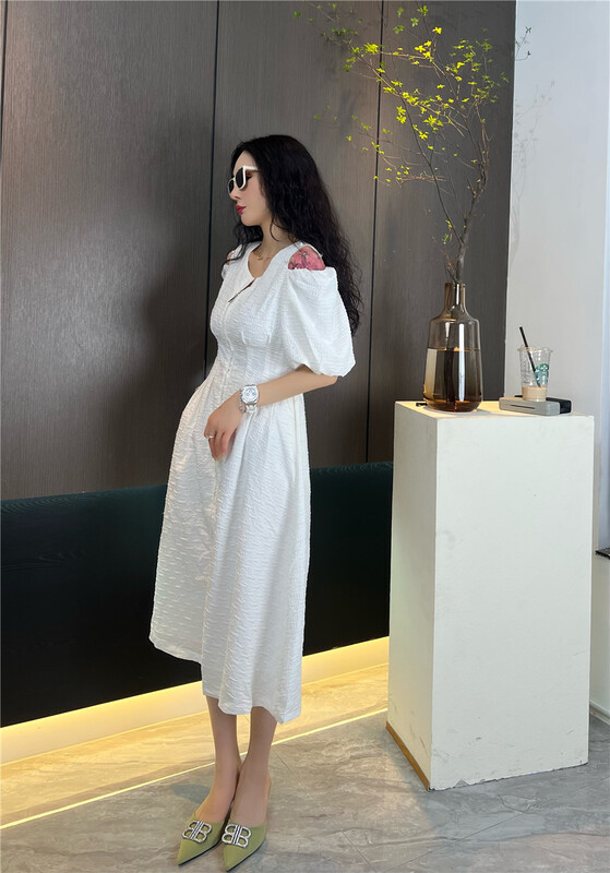 [QQ shop] temperament zipper design off shoulder dress (only dresses) 9765# ozq