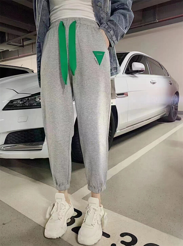 New year in early spring! [didi] Korean label triangle casual pants 3018# ozq