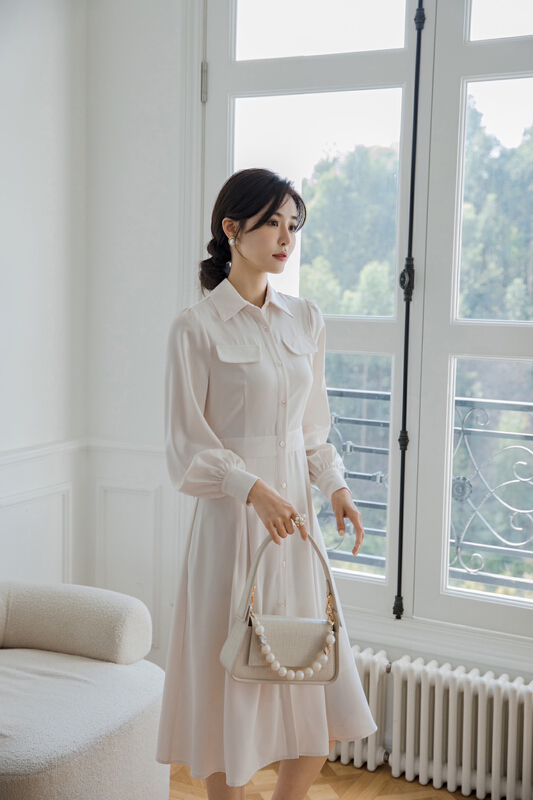 goods in stock! New year in early spring! [style] suit fabric simple atmosphere dress 7882# JJ
