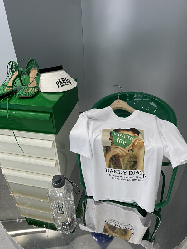 [bobo1972] letter loose and versatile short sleeve T-shirt 225210# ozq