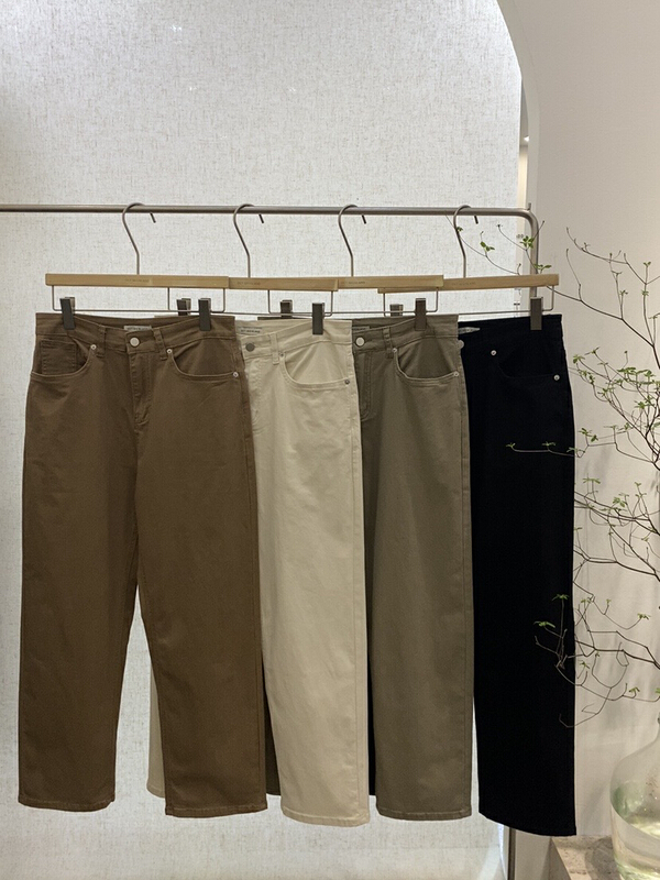goods in stock! In early summer! [oct.secisland] Korean loose straight jeans k69-1\zzl