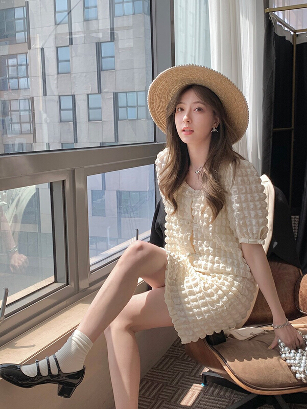 [x · h studio] design sense fashion blouse + temperament slim skirt suit 2051# ozq