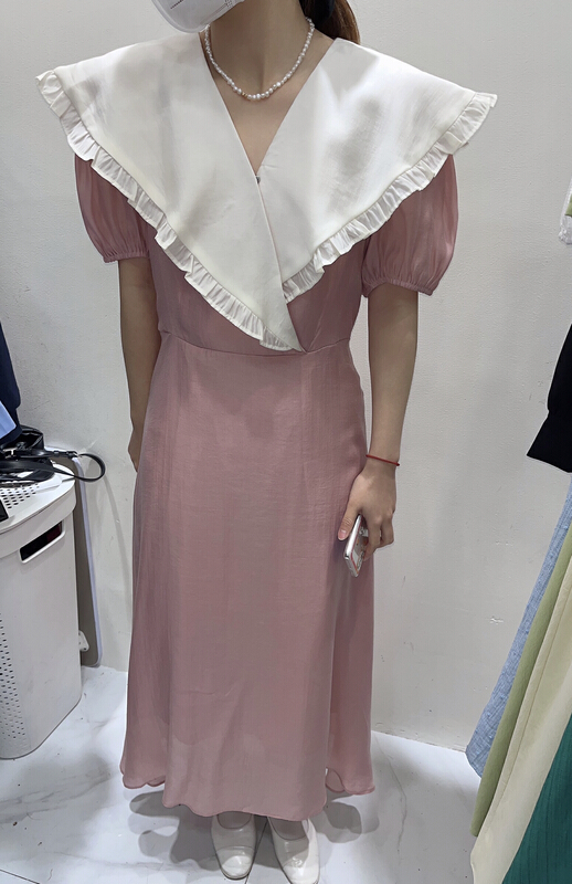 goods in stock! New in early summer! [the most] Korean fashion sweet texture dress ys1-8830# HBx