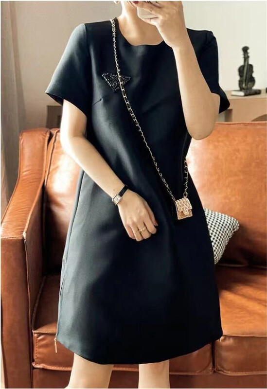 New in early summer! [Torreya grandis] elegant and versatile dress 6109# JJ
