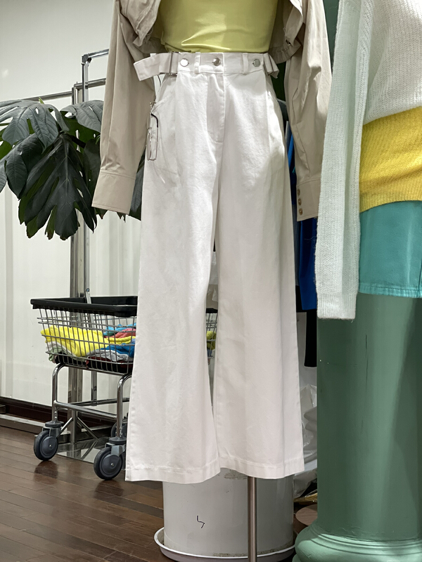 goods in stock! New year in early spring! [trust me] simple and versatile comfortable wide leg jeans 67430# ozq