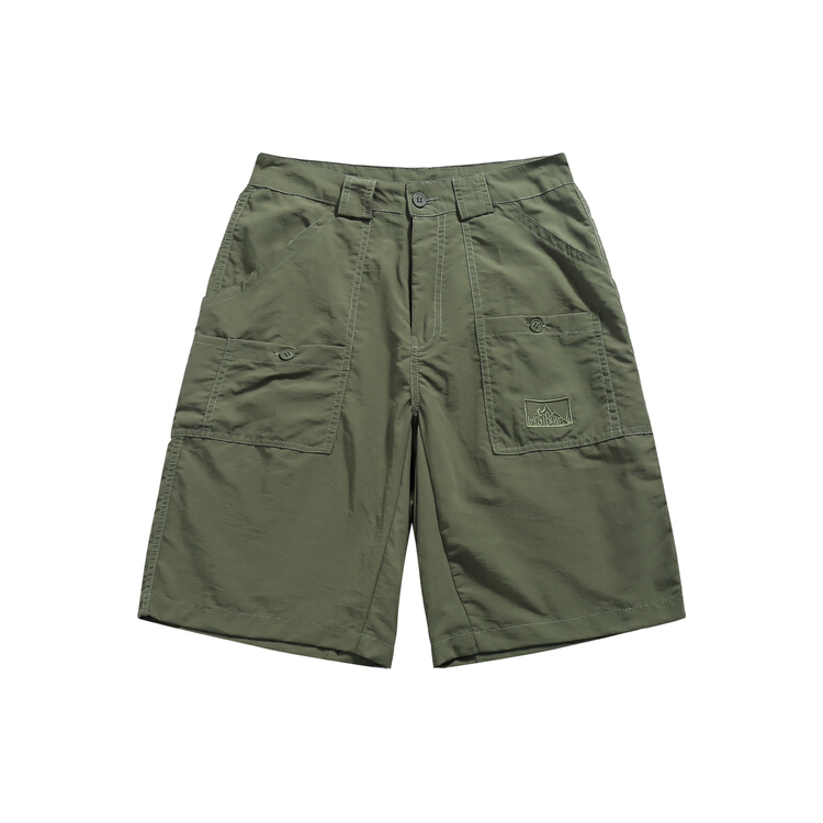 New in early summer! [Tess] men's five point solid color casual shorts lok2553# ZZL