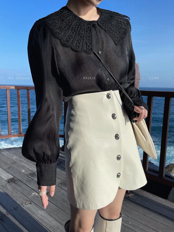 [DT class] palace doll collar custom shirt d4333-l1# jhy