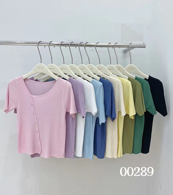 [the nice] design twill button knit 00289# hjy