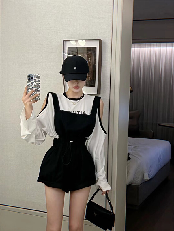 [goblin] Korean pure color drawstring suspenders (only suspenders) 9397# lwy