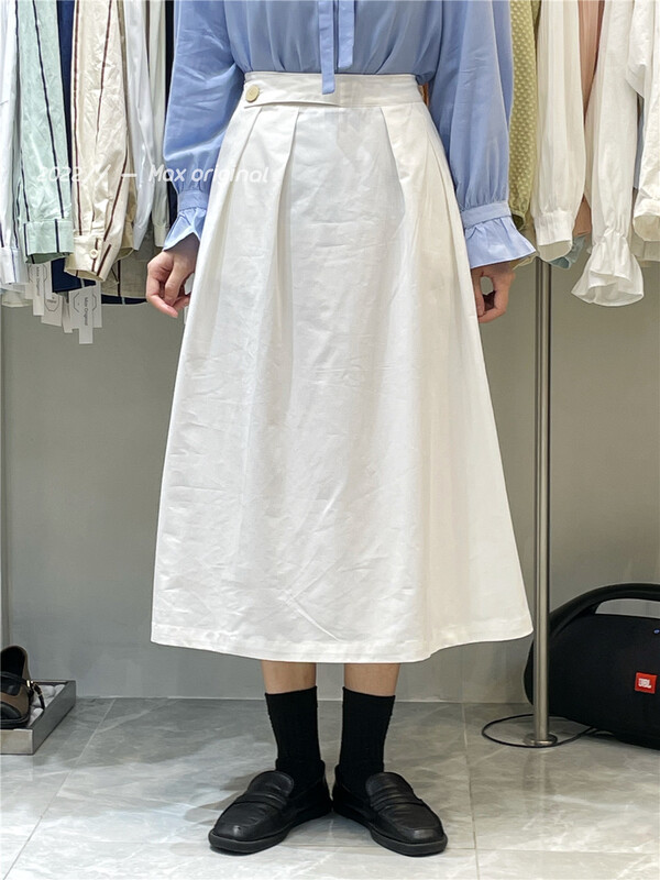 New year in early spring! [Max original] high waist loose fit fashion skirt 88921# HBx