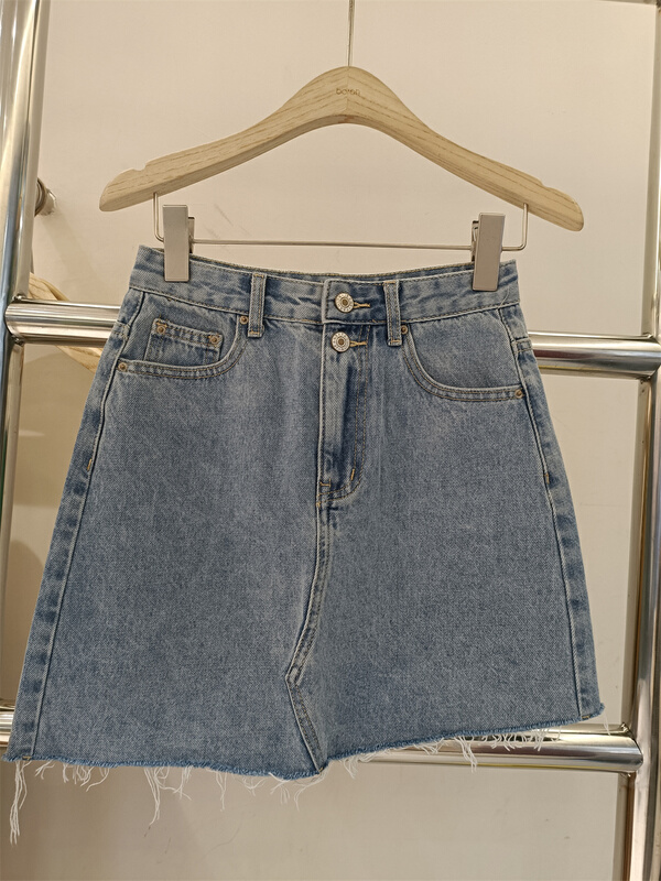 New in early summer! [Boran buran] Korean slim denim skirt ys1-6119# XYY