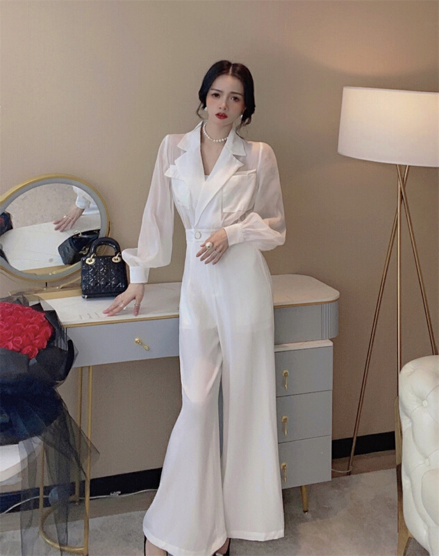 New year in early spring! [Shibuya 109] versatile solid color Jumpsuit s3511# JJ