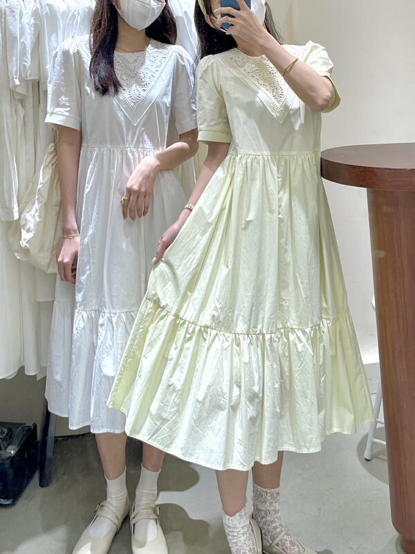 New in early summer! [from. V] sweet and gentle little fresh dress 8708-1# ll