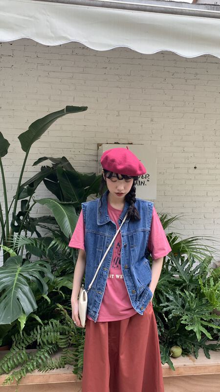 New year in early spring! [from Anna] Korean version of simple and versatile vest (only selling vest) 6037# LSW