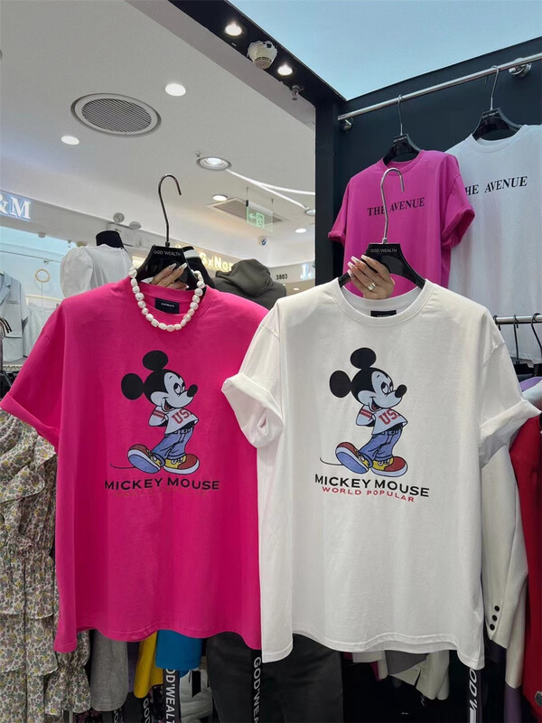 [buyer Yan Xuan - God of wealth] cartoon printed round neck short sleeve T-shirt 1219# Cl