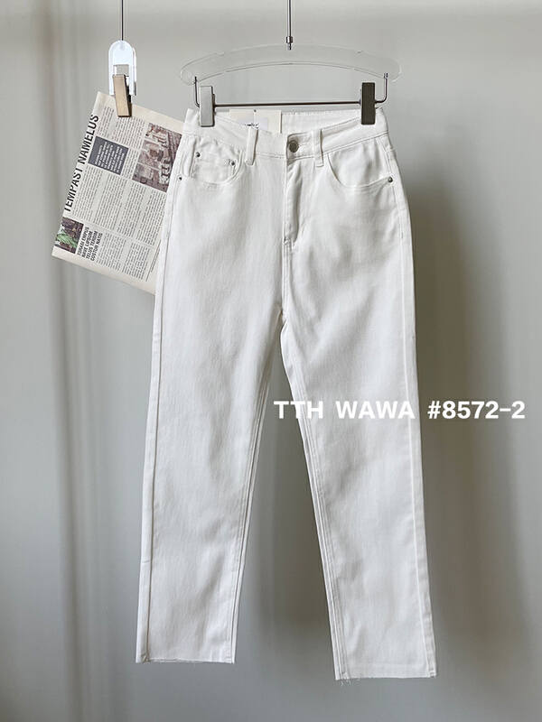 Original price 98.99! [Wawa] Korean casual versatile jeans 8572-2# ozq