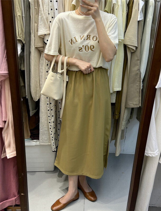 [h-xl] high waist lady temperament skirt 3388# ll
