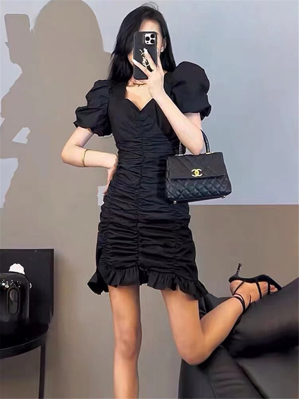 [suzybubble] Korean sexy girl pure texture dress ys1-809# WPL