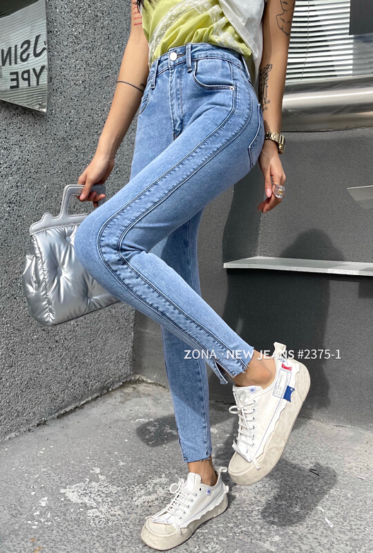 New year in early spring! [zona] Korean simple and versatile jeans 2375-1# ozq