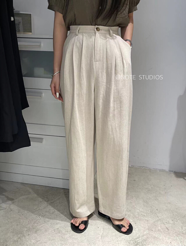 New in early summer! [note] versatile and slim Korean casual pants 22152# HBx