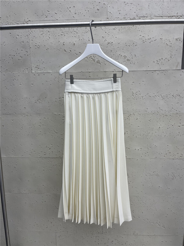 goods in stock! New in early summer! [Wuzhi] high waist versatile pleated skirt 87022# XJ