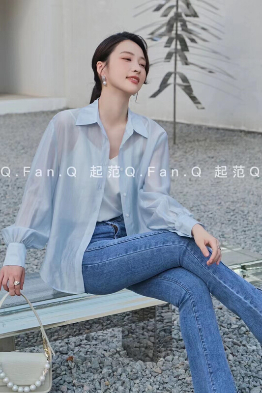 New in early summer! [Qifan] Korean fashion shirt f7373# JJ