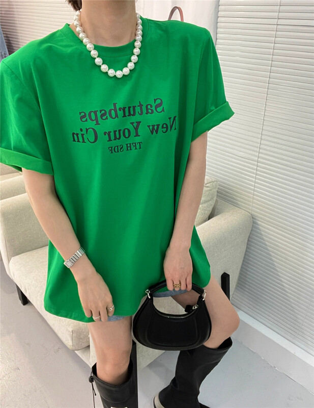 New in early summer! [m2w. D] Korean versatile simple niche short sleeve T-shirt 11762# ozq