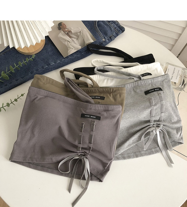 New year in early spring! [Gangan] Korean versatile thin solid color suspender vest 6321# ll