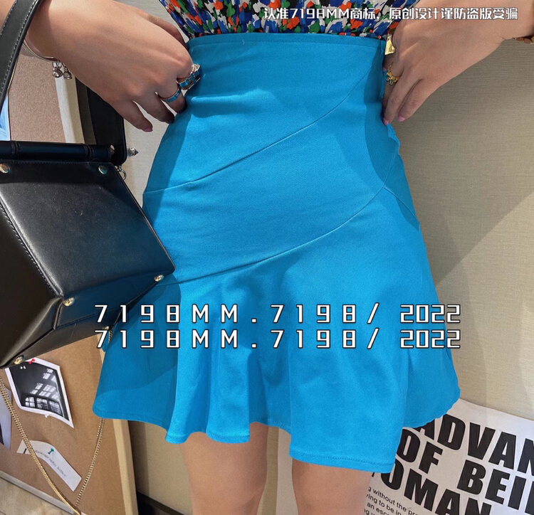 New in early summer! [7198] spicy girl style design, slim skirt 22268# PCZ