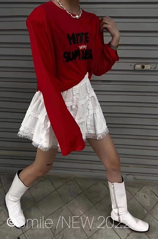 [Maomao] letter printed fashion sunscreen shirt 9065-2# WTT