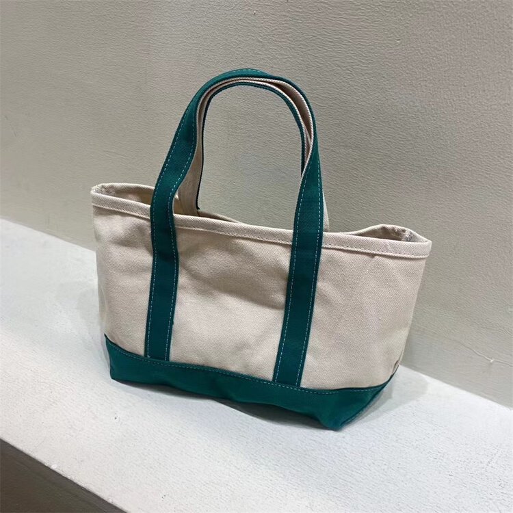 [misslan] Korean color blocking Canvas Shoulder Bag e109# XJ