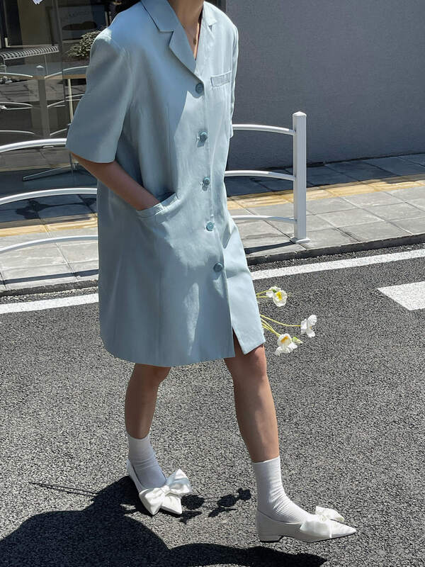 New in early summer! [ever true] Korean solid color loose suit dress 21359# CLS