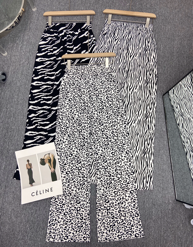 [ul-2] personalized and versatile straight tube wide leg casual pants (pants only) 830# JJ