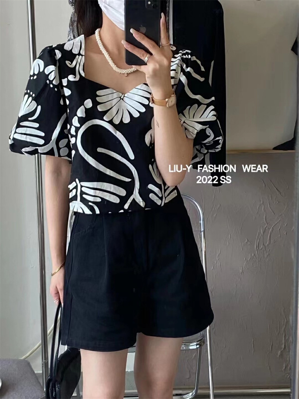 [Liu. Y] small and comfortable Korean small shirts (only selling small shirts) 6185# ll