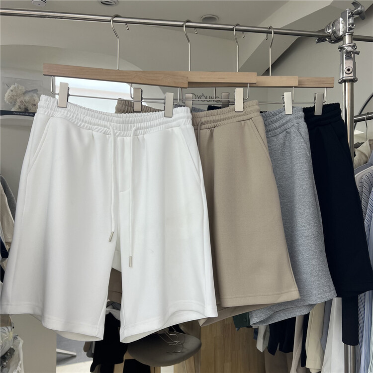 New in early summer! [young] comfortable drawstring elastic waist casual shorts 1018# ZZL