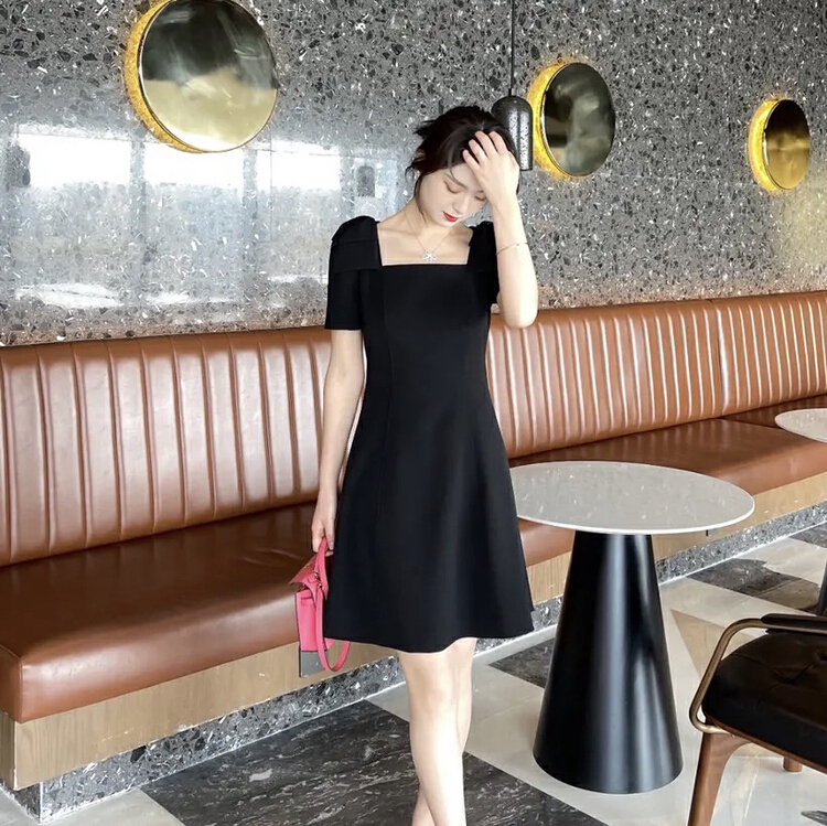 [come and see] sweet bow A-line dress 1117# JJ