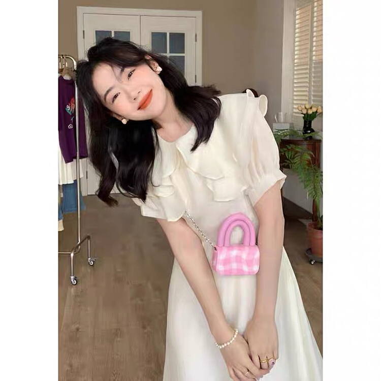 goods in stock! [Kiki studio] temperament fashion aging dress 5786# hjy