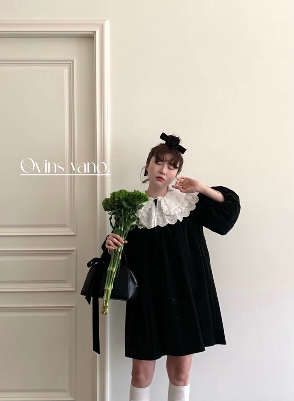 [ovinsyang] palace style thin dress 8720# WTT