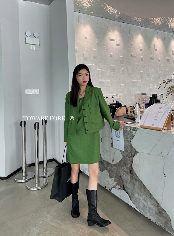 goods in stock! New year in early spring! [ward front] French elegant short coat w6068# zxl