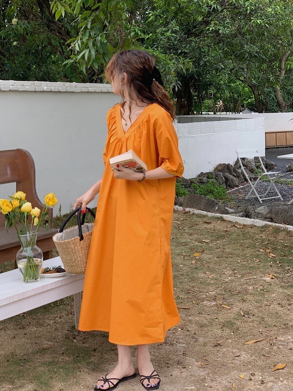 [m-canvas] color system is colorful, versatile and practical dress y8207# lwy