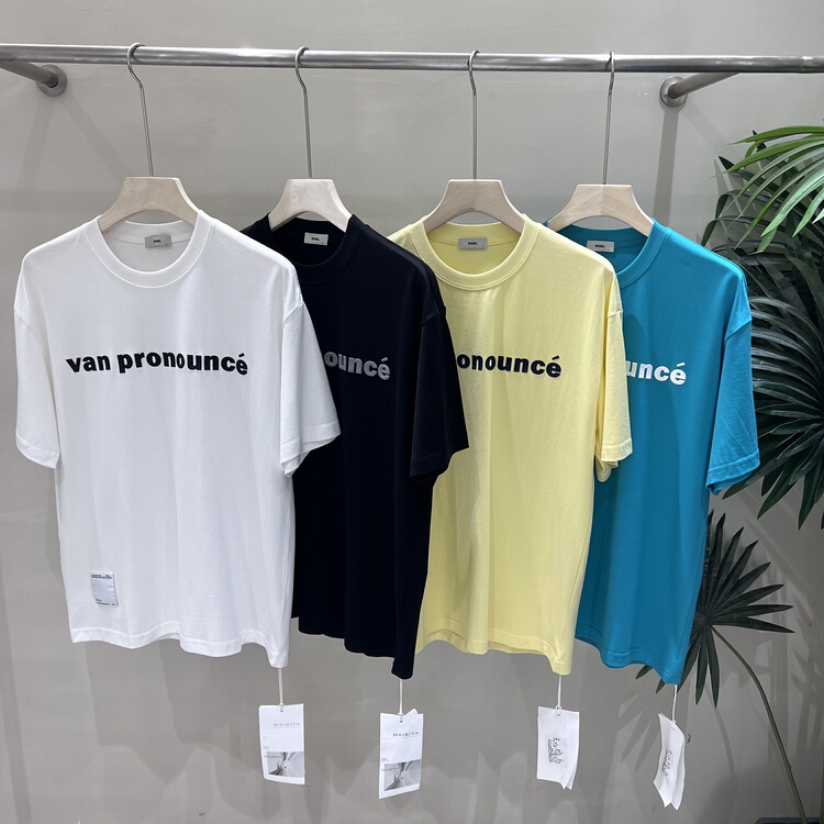 [maibia] Korean loose letter short sleeve T-shirt tn2831# ZZL