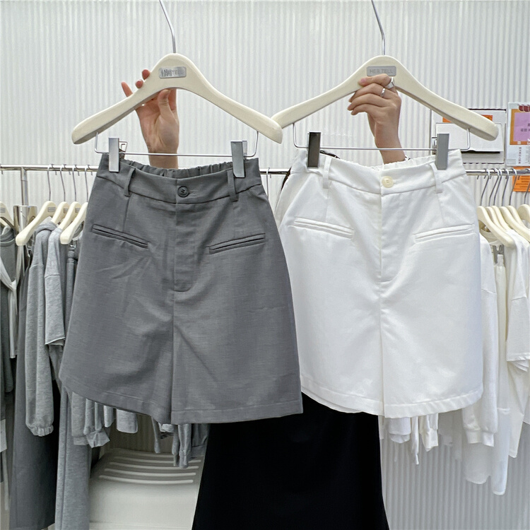 New year in early spring! [her tell] pocket design fashion casual shorts 5056# XYJ