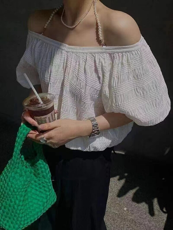 [MI] design sense vintage fashion blouse 9471# PCZ