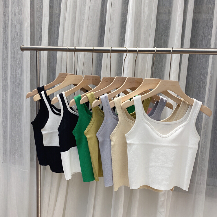 [huole] foreign style versatile short vest / sling 9007# WTT
