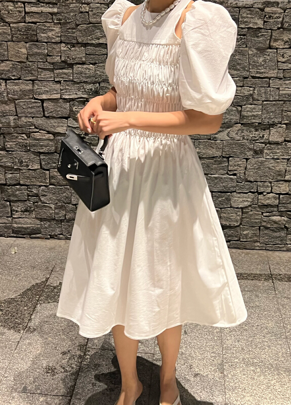 [Za] design sense: off shoulder, small sexy, waist closing and thin dress 18341# LSL