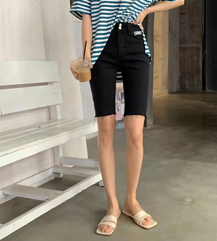 goods in stock! New in early summer! [1980] elastic Slim Fit Jeans 62212# zyh