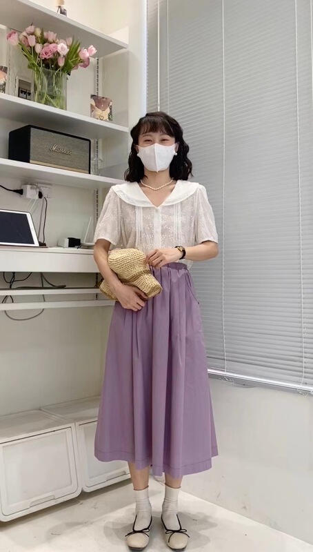 New in early summer! [c.hfeiyang] Korean version simple Embroidery Shirt 6616-1# HBx
