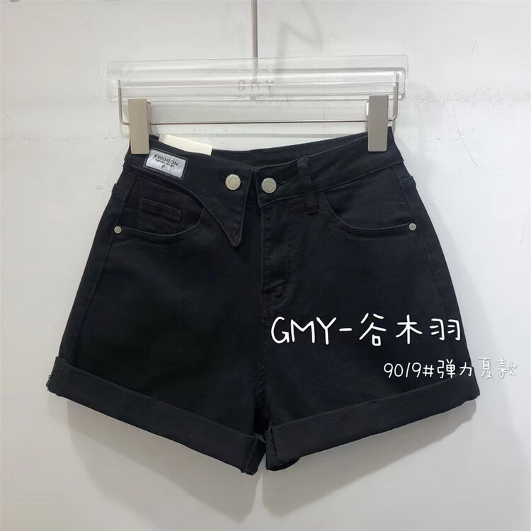 【谷木羽】韓版百搭休閒牛仔短褲  G9019#  ZSY