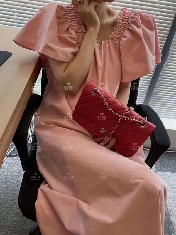 [Yan Zhen] Korean Fashion Square Neck Dress 7809# PCZ