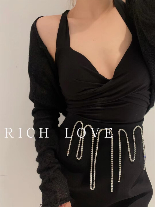 [rich love] large woman slim fit solid color vest 8112# WPL